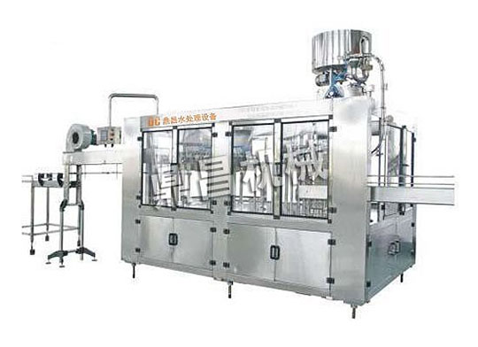 瓶裝全自動灌裝機(jī)-3000瓶小時　全自動三合一小瓶灌裝線